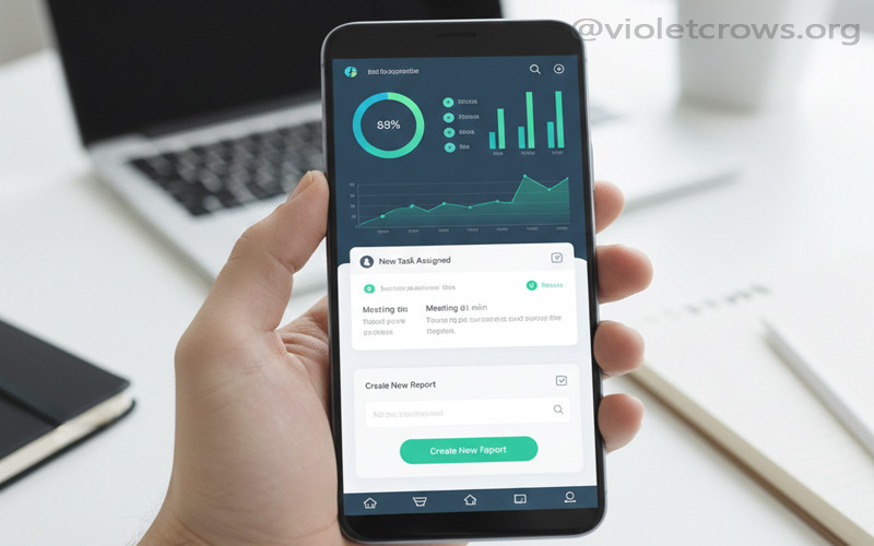 Why Mobile Application Development Is Essential for Business Growth in 2026 | Violet Crows IT